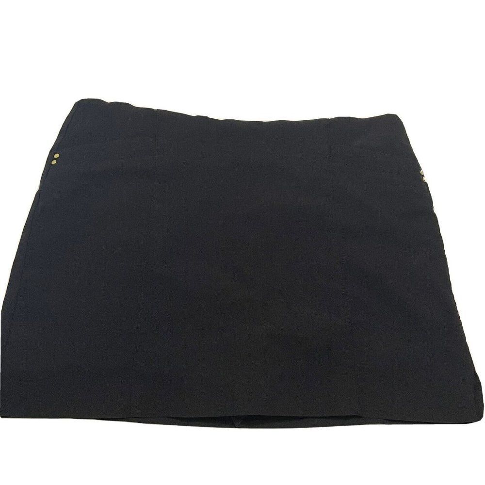 Attyre Skort Tennis Golf Women's Sz 6p ? Petite Black Pull on Stretch Pockets